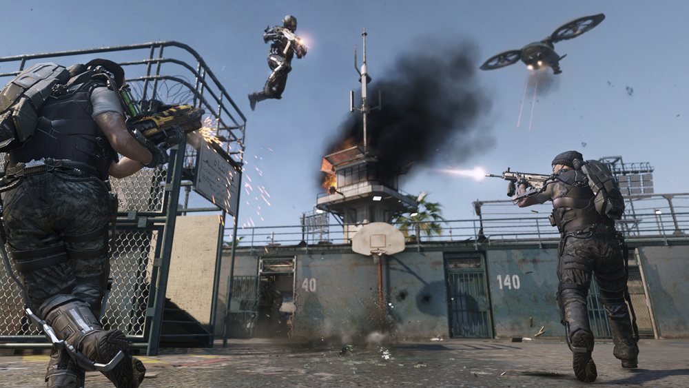 Players can soar through the air, but Advanced Warfare's preorders are not.