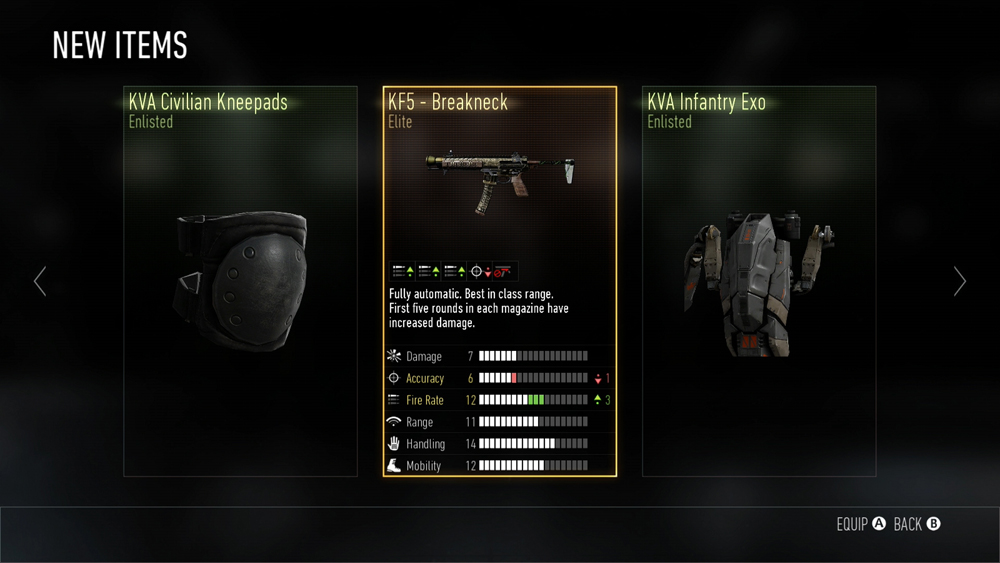 For the first time in the series, Advanced Warfare will implement a loot system.