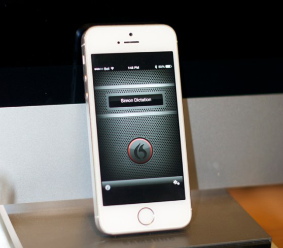Nuance's Dragon Remote Mic app for iOS