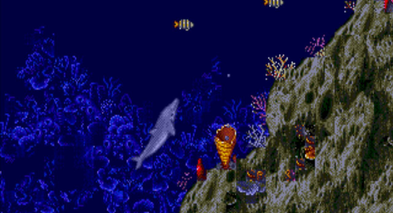 Somehow this game about a dolphin was incredibly eerie.