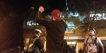 'F*** the yuppies': Ferguson solidarity march turns anti-tech in San Francisco