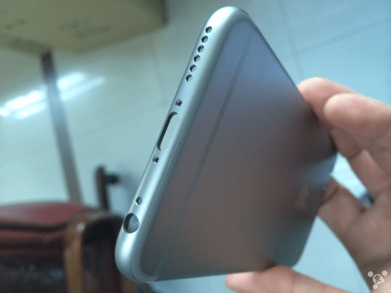 A look at the iPhone 6's round design from a leaked case part
