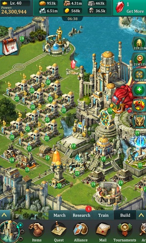 One of Josh Ryan Bass' cities in Dragons of Atlantis: Heirs of the Dragon.