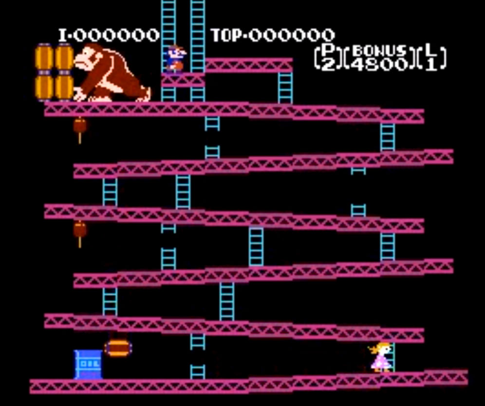 Pauline Donkey Kong hack