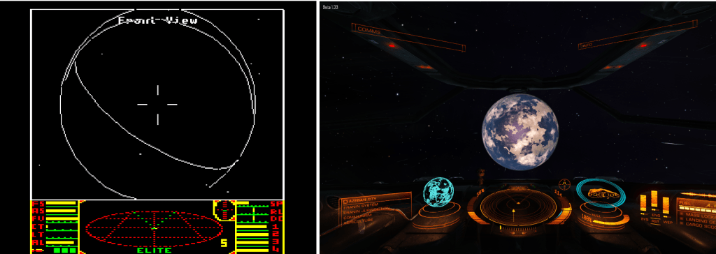 Elite: Planet view