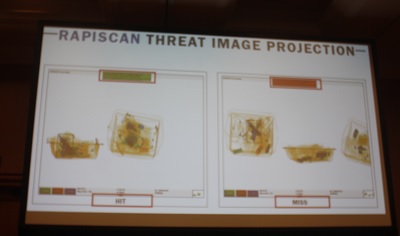 Rapiscan X-ray images