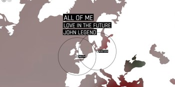 Spotify's 'Serendipity' shows you a map of people playing the same song in real-time