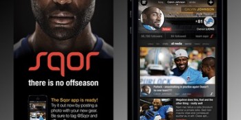 Sqor lets sports fans mingle with athletes and talk about nothing but sports (and play games, too)