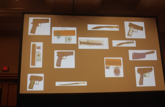 TSA contraband samples