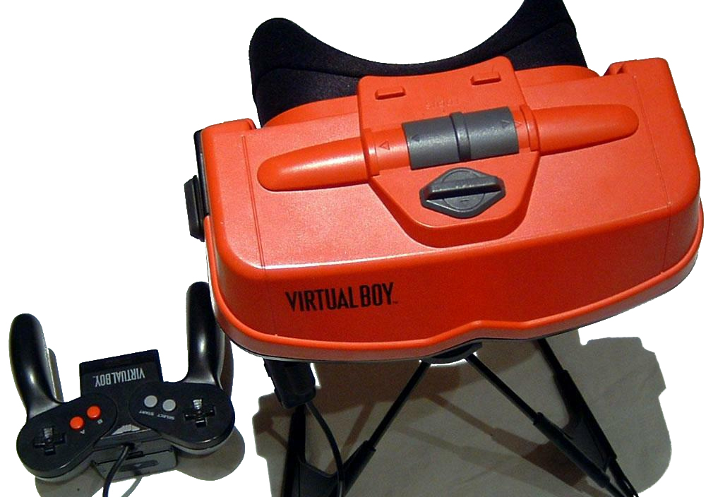 Yes, we're literally looking down onto the Virtual Boy.