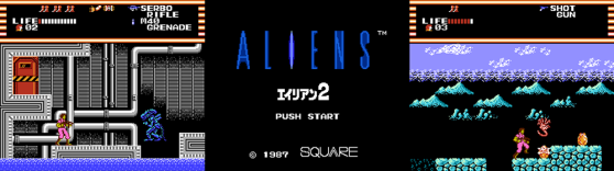 Aliens Famicom Disk System