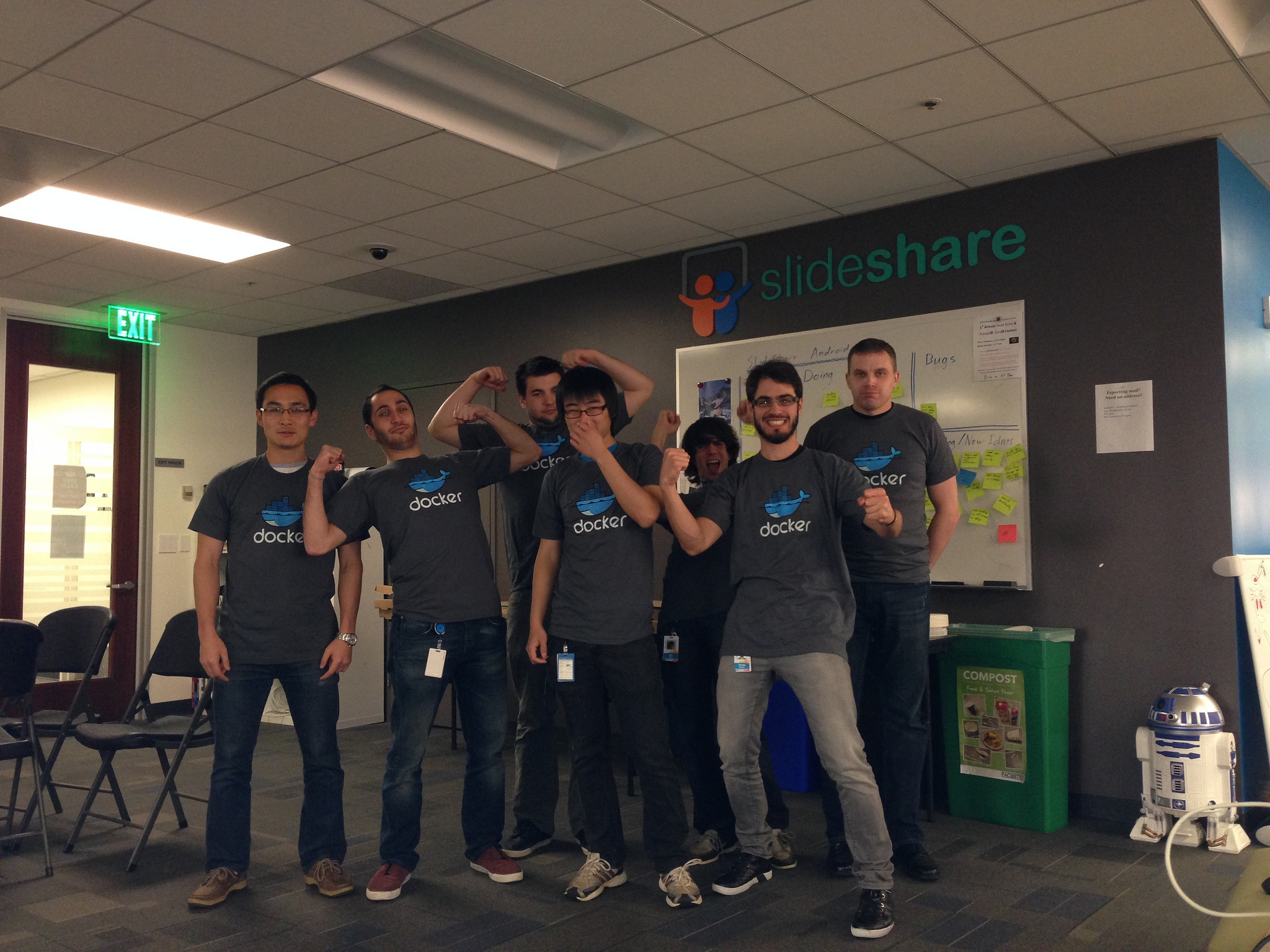 The Slideshare team has gone Docker.