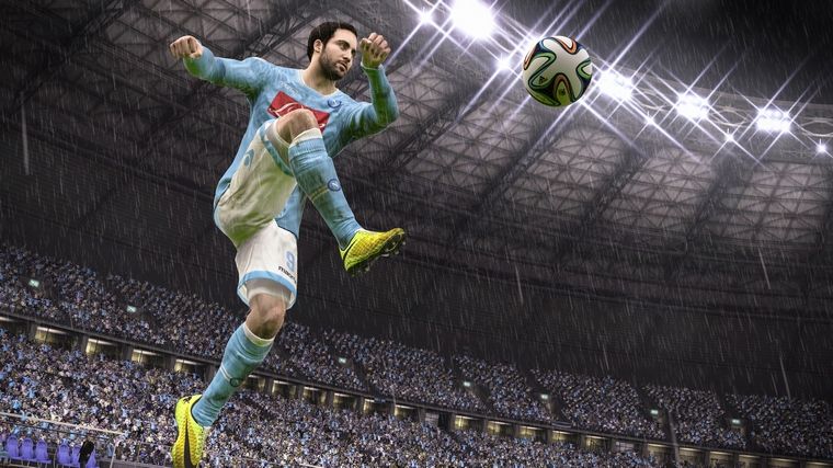 FIFA 15 features the customary graphical upgrades.