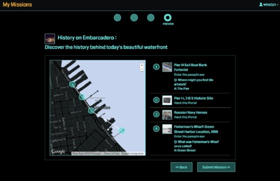 Ingress missions
