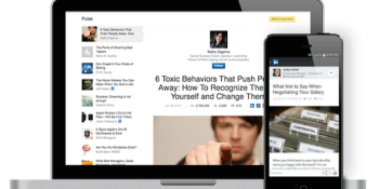 LinkedIn's latest update adds Pulse news integration and a revamped design