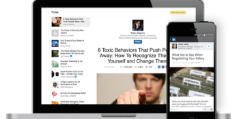 LinkedIn's latest update adds Pulse news integration and a revamped design
