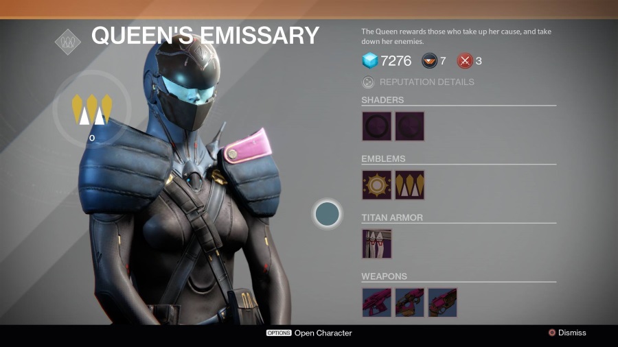 The Queen's emissary