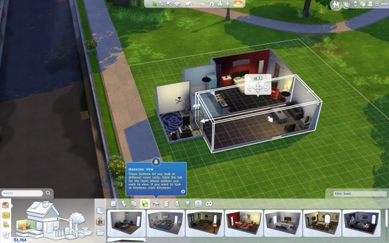 The Sims 4 Build Mode