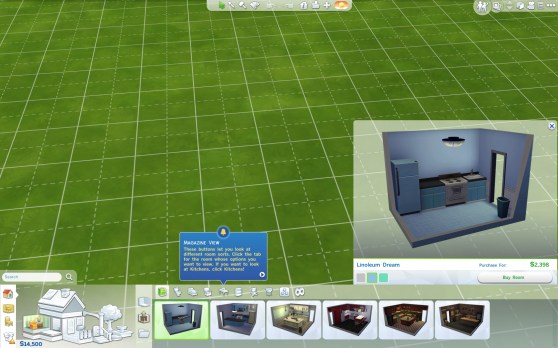 The Sims 4 Build Mode lot