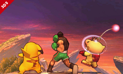 Little Mac teaches his friends a lesson in threatening the sky.
