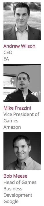 Just a few of the GamesBeat 2014 speakers