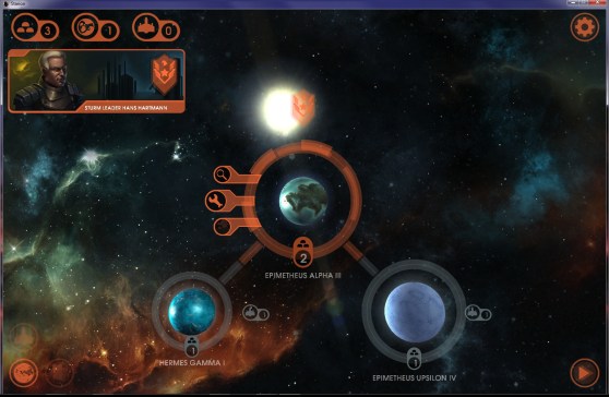 Starion Tactics starting grid