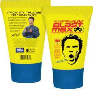 If you donate $50 to the IndieGoGo campaign, you'll get your own tube of Will Ferrell's SuperMegaUVBlastMax Sunscreen.