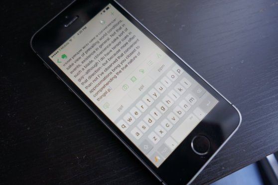 Swype's iOS 8 keyboard