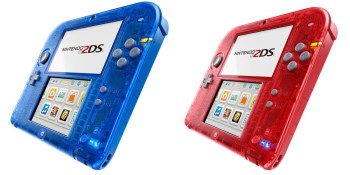 Pokémon-friendly transparent 2DS systems on the way … in Europe