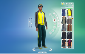 Sims 4 Create a Sim clothing