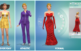 The Sims 4 outfit modes