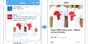 Twitter’s “Buy” button is here — starting on mobile