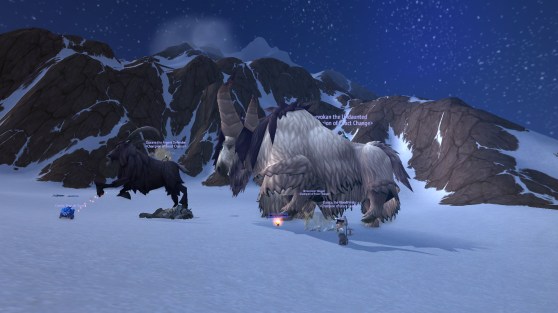 World of Warcraft goat and yak