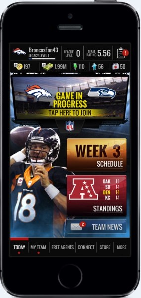 Zynga NFL Showdown