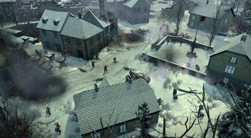 Company of Heroes 2: Ardennes Assault. Firefight.
