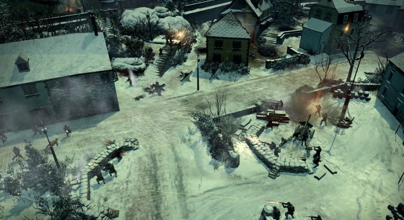 Company of Heroes 2: Ardennes Assault. A howitzer.
