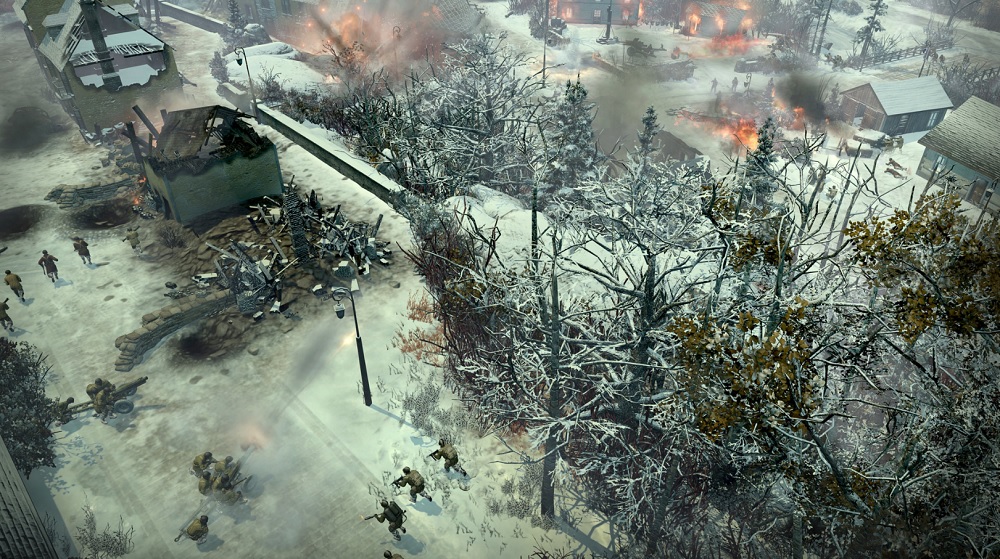 Company of Heroes 2: Ardennes Assault. On the move.