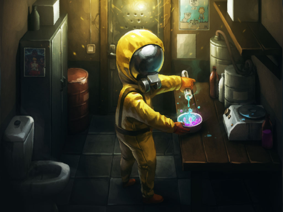 Basement concept art