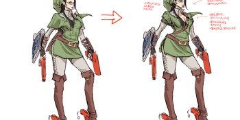 Nintendo actually wanted a sexier Link costume in Bayonetta 2