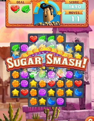 The Book of Life: Sugar Smash screenshot.