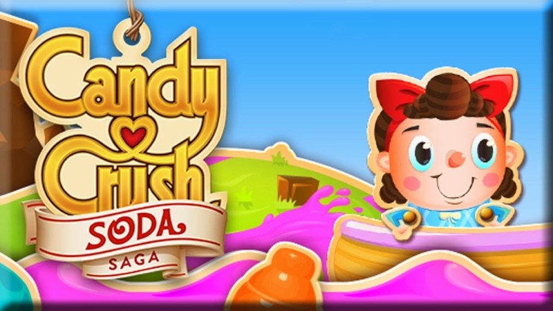 Candy Crush Soda Saga from King.