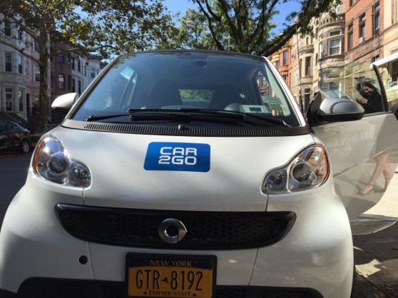 Car2Go test drive