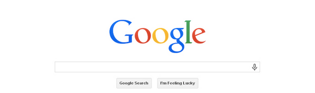 Google homepage