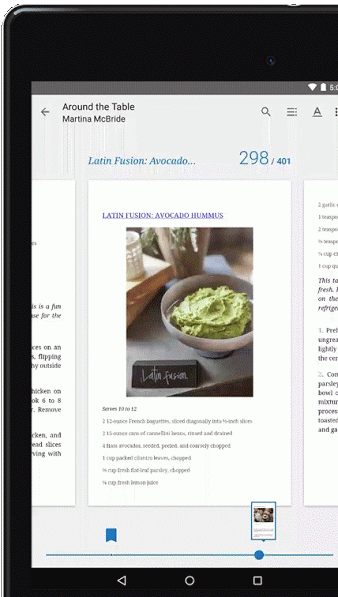 Here's what the new non-fiction features for Google Play Books looks like in action.
