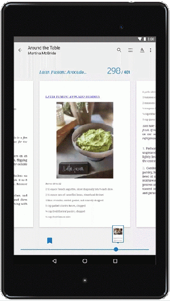 Here's what the new non-fiction features for Google Play Books looks like in action.