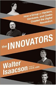 Cover of "The Innovators" by Walter Isaacson.