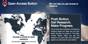 Open Access Button gets expanded features to help users find free scholarly research