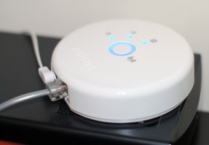 The Philips Hue Bridge needs to be located close to your router and a power outlet.