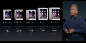 Apple launches iPad mini 3, available for preorder today, older iPad mini now $249