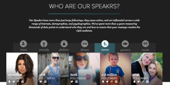 Speakr (formerly twtMob) scores $2.9M to land more brand endorsements for Net influencers